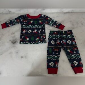 Hanna Andersson Kids Holiday Long John Pajama Set
Color: Gnome Sweet Gnome